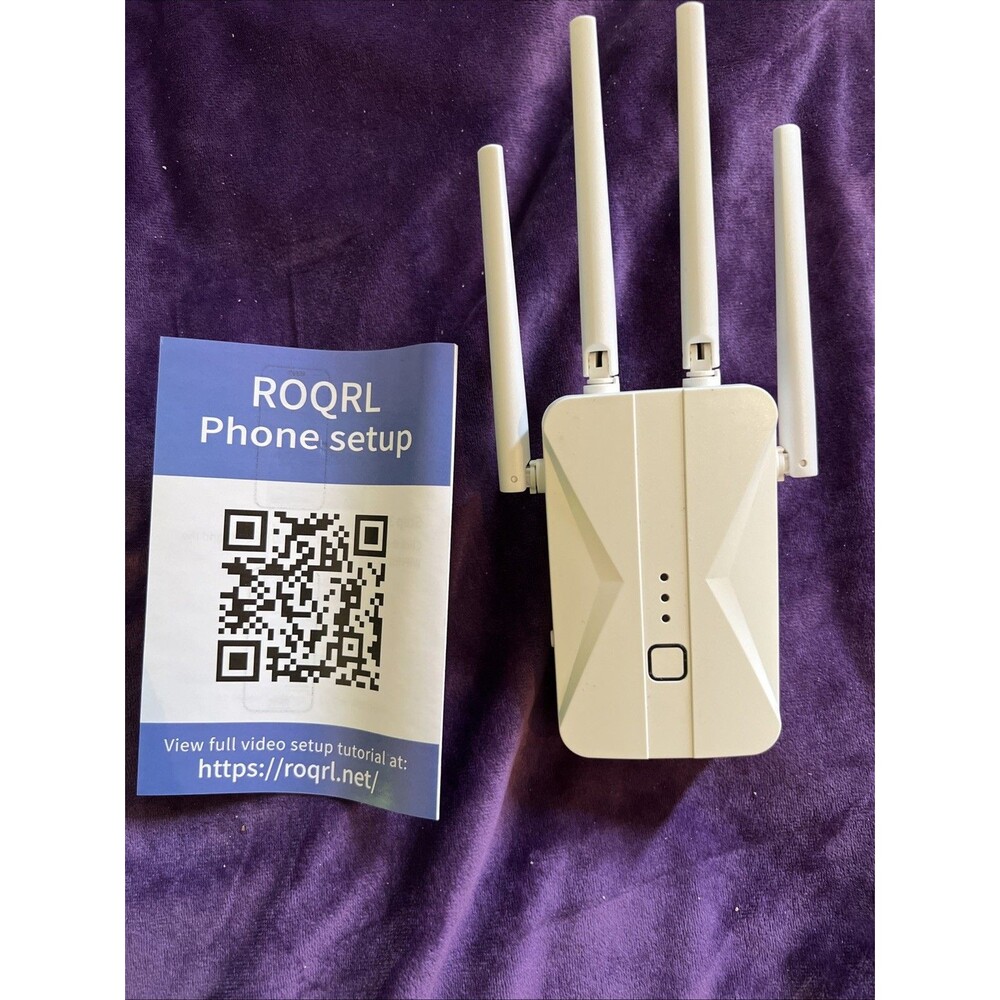 ROQRL WiFi Extender Signal Booster 2025 WiFi Extender Dual Band